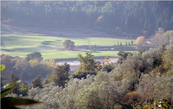 Aufnahme Bahn 1 und 10 Mountain Course Castelfalfi